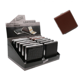 belbox Sigaretten koker 18 Sig. - Leather look belbox Sigaretten koker 18 Sig. - Leather look