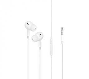 Grab n Go Écouteur Pro 3,5 mm avec micro - Blanc Grab n Go Écouteur Pro 3,5 mm avec micro - Blanc