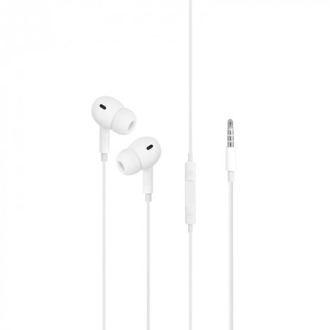 Grab n Go 3.5mm Earphone Pro with Mic - White Grab n Go 3.5mm Earphone Pro with Mic - White