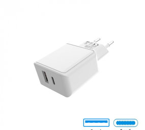 Grab n Go USB-C + USB-A Wall Charger Grab n Go USB-C + USB-A Wall Charger