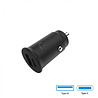 Grab n Go Chargeur de voiture USB-C + USB-A - Noir - 30W Grab n Go Chargeur de voiture USB-C + USB-A - Noir - 30W