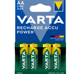 Varta wiederaufladbar HR6 2100 Ah AA ( 4 Stk.) Varta wiederaufladbar HR6 2100 Ah AA ( 4 Stk.)