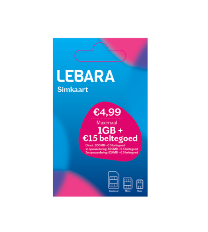 Lebara Mobile Online SIMkaart Online bestellen