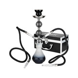 Zorr Hookah Waterpijp set (2-slangen) zwart Zorr Hookah Waterpijp set (2-slangen) zwart