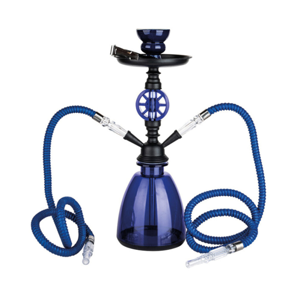 Hookah Shisha Wasserpfeife Set (2-Schläuche) 35CM