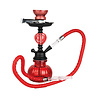 Hookah Kit de pipe à eau pour narguilé (1 tuyau) Rouge 25 CM Hookah Kit de pipe à eau pour narguilé (1 tuyau) Rouge 25 CM