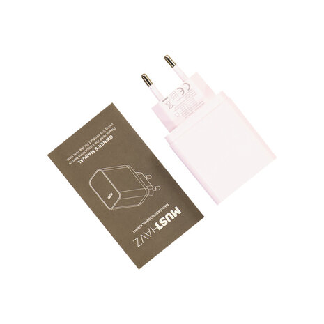 Musthavz USB-C Power Delivery Charger 30W Musthavz USB-C Power Delivery Charger 30W