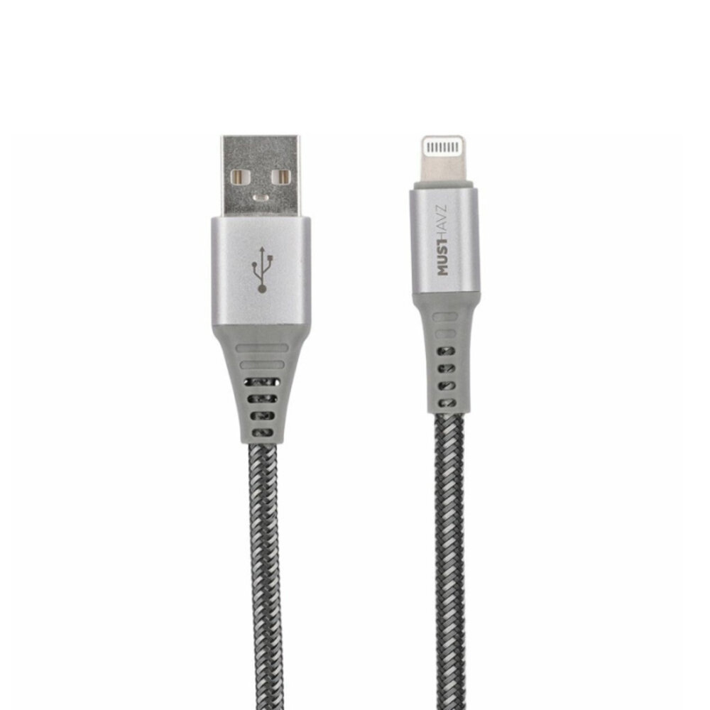 Musthavz USB-A To Lightning MFi Nylon Cable - 1M Musthavz USB-A To Lightning MFi Nylon Cable - 1M