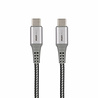 Musthavz USB-C 2.0 auf USB-C Nylonkabel - 1M Musthavz USB-C 2.0 auf USB-C Nylonkabel - 1M