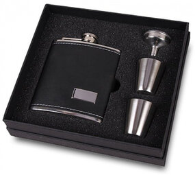 Bookwill Getränkeflasche - Chrom / Schwarz Bookwill Getränkeflasche - Chrom / Schwarz