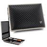 Bookwill Cigarette case - Leather - 115x83x22 - Black Carbon Bookwill Cigarette case - Leather - 115x83x22 - Black Carbon