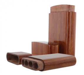 Bookwill Cigar case - Inside 105x13mm - 4x Senoritas - Wood - 1 Piece Bookwill Cigar case - Inside 105x13mm - 4x Senoritas - Wood - 1 Piece