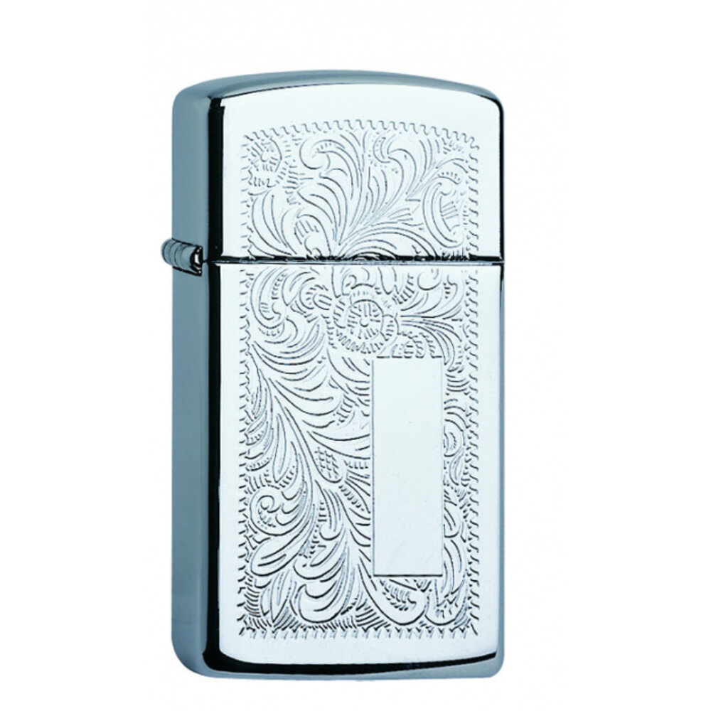Zippo Slim - Venetian Chrome Zippo Slim - Venetian Chrome
