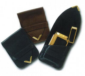 Bookwill Pochette briquet - Cuir - St. Dupont Bookwill Pochette briquet - Cuir - St. Dupont