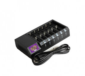 Musthavz Efest LUC BLU6 Oled Intelligent Charger Musthavz Efest LUC BLU6 Oled Intelligent Charger