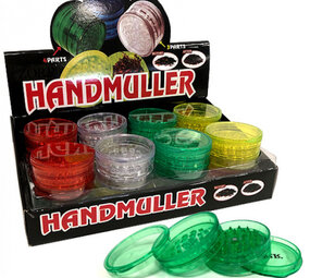 Zorr Zorr - Grinder - 60mm - 4-Delig - Plastic - Display (16-stuks) Zorr Zorr - Grinder - 60mm - 4-Delig - Plastic - Display (16-stuks)