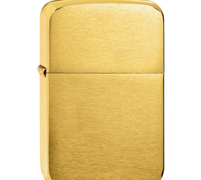 Zippo Zippo - 1941B Replica Brush Brass Zippo Zippo - 1941B Replica Brush Brass