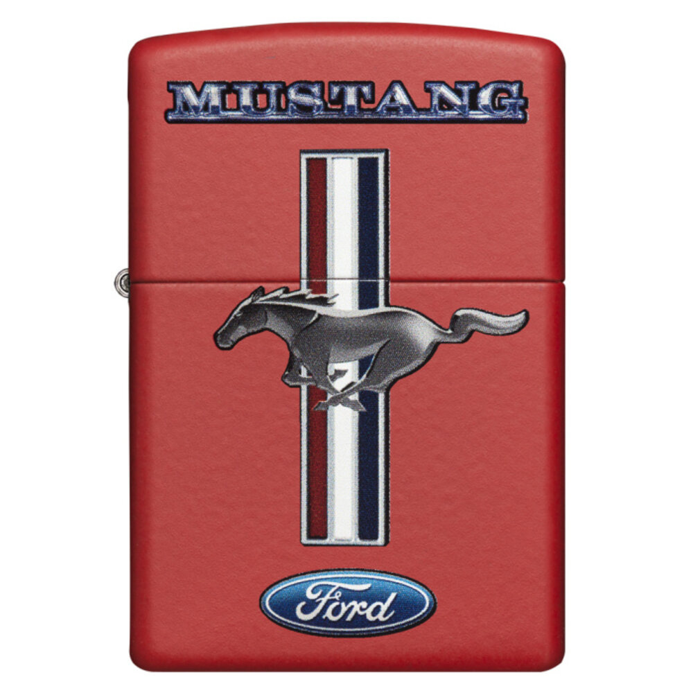Zippo Zippo - Ford Mustang Rot Zippo Zippo - Ford Mustang Rot