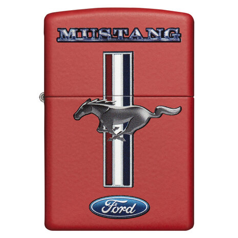 Zippo Zippo - Ford Mustang Rot Zippo Zippo - Ford Mustang Rot