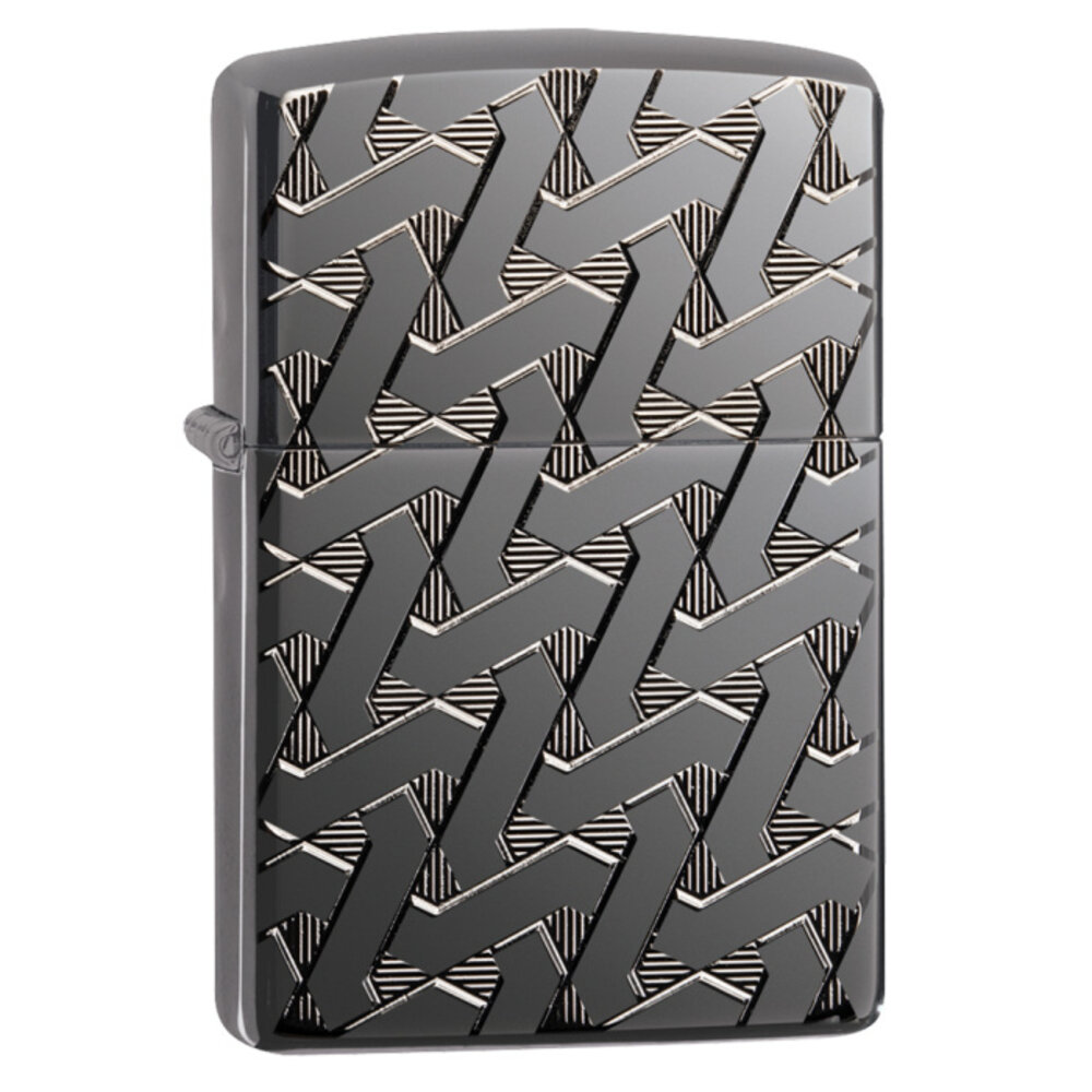 Zippo Zippo - Geometric Weave Design