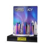 Clipper Clipper - Metal Vuursteen aansteker - Icy Colors 2 - Display + Giftbox (12-stuks) Clipper Clipper - Metal Vuursteen aansteker - Icy Colors 2 - Display + Giftbox (12-stuks)