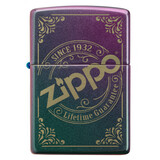 Zippo Zippo - Zippo Logo Hochglanz Blaugrün