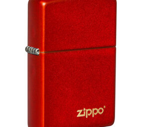 Zippo Zippo - Metallic Red Zippo Logo Zippo Zippo - Metallic Red Zippo Logo
