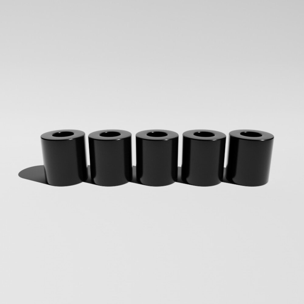 Zorr Zorr - Powermatic 5 - Rubber - Zwart (5-stuks)