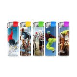 Lux Lux - Briquet jetable - Sport - Présentoir (50 pièces) Lux Lux - Briquet jetable - Sport - Présentoir (50 pièces)