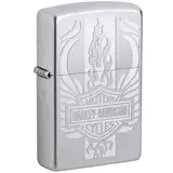 Zippo Zippo - Harley-Davidson Design Chrome Satiné