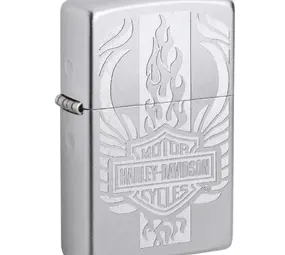 Zippo Zippo - Harley-Davidson Design Chrome Satiné Zippo Zippo - Harley-Davidson Design Chrome Satiné