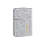 Zippo Zippo - Venetian Two Tone Satin Finish Zippo Zippo - Venetian Two Tone Satin Finish