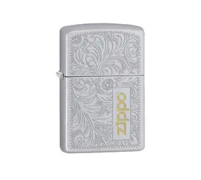 Zippo Zippo - Venetian Two Tone Satin Finish Zippo Zippo - Venetian Two Tone Satin Finish