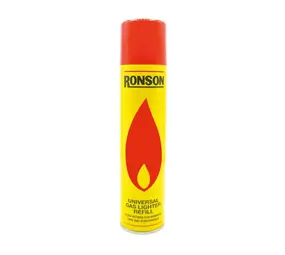 Ronson Ronson - Briquet à gaz - Universel - 300ML Ronson Ronson - Briquet à gaz - Universel - 300ML