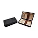 Bookwill Bookwill Reis Humidor - Zwart PU 235x152x62mm Bookwill Bookwill Reis Humidor - Zwart PU 235x152x62mm