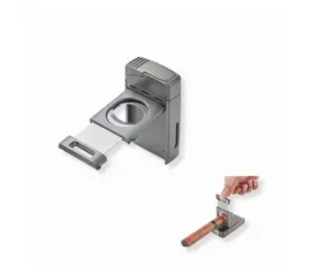 Silver match Silver Match - Andorre - Double Jetflame met Cigar cutter - Antraciet Silver match Silver Match - Andorre - Double Jetflame met Cigar cutter - Antraciet