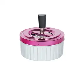 Bookwill Bookwill - Twist-Ashtray - 110mm - Silver Violet Metallic Bookwill Bookwill - Twist-Ashtray - 110mm - Silver Violet Metallic