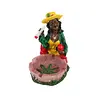 Bookwill Bookwill - Ceramic Ashtray - 130mm - Rasta Lady Bookwill Bookwill - Ceramic Ashtray - 130mm - Rasta Lady