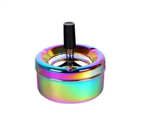 Bookwill Bookwill - Turning Ashtray - 90mm - Spectrum Bookwill Bookwill - Turning Ashtray - 90mm - Spectrum