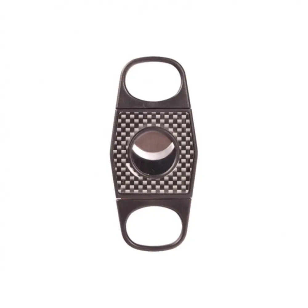 Bookwill Bookwill - Cigar Cutter Double - Black / Carbon Look Bookwill Bookwill - Cigar Cutter Double - Black / Carbon Look