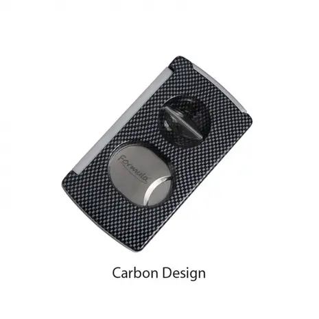 Formula Formula - Cigar cutter - 3-in-1 - Carbon Design Formula Formula - Cigar cutter - 3-in-1 - Carbon Design