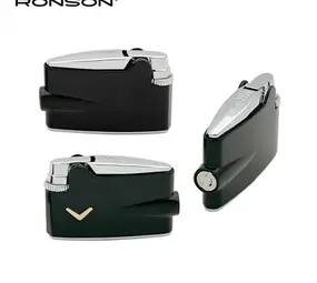 Ronson Ronson Mini Premier Varaflame - Vuursteen aansteker - Black Ronson Ronson Mini Premier Varaflame - Vuursteen aansteker - Black