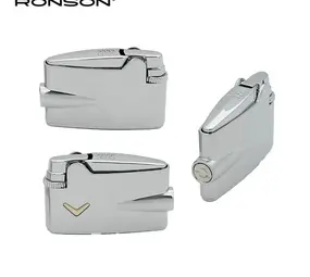 Ronson Ronson Mini Premier Varaflame - Flint lighter - Silver