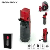 Ronson Ronson Bora - 2-Jetflame lighter + Drill - Red Black Ronson Ronson Bora - 2-Jetflame lighter + Drill - Red Black