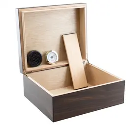 Bookwill Bookwill Humidor - 260x220x110mm - Walnoot Bookwill Bookwill Humidor - 260x220x110mm - Walnoot