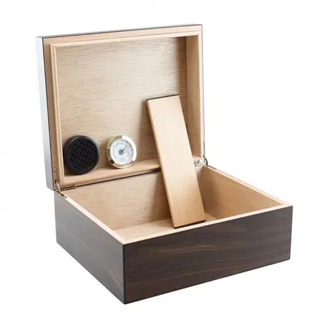 Bookwill Cave à cigares Bookwill - 260x220x110mm - Noyer Bookwill Cave à cigares Bookwill - 260x220x110mm - Noyer