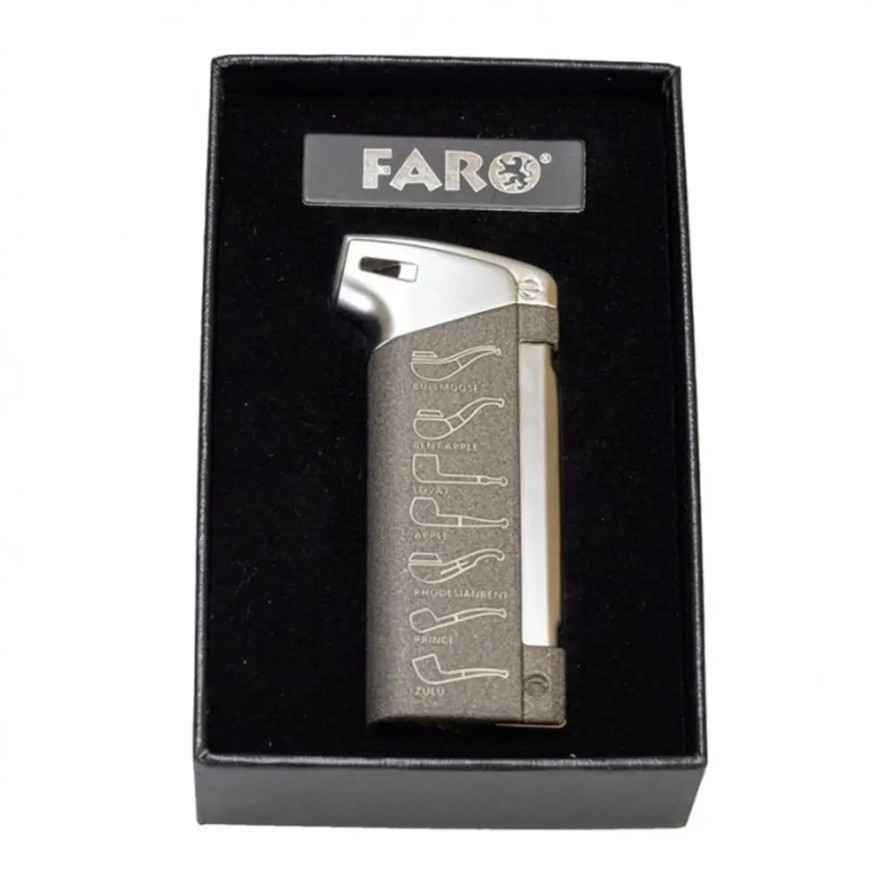 Faro Faro - Briquet à pipe avec outils - Design Gris
