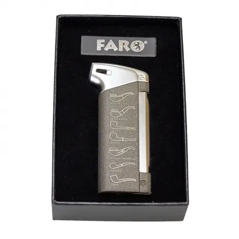Faro Faro - Briquet à pipe avec outils - Design Gris