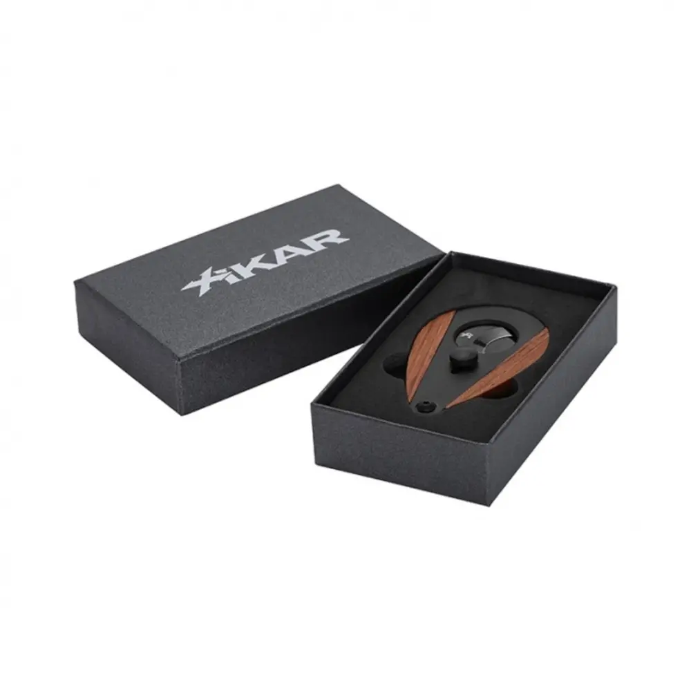 Xikar Xikar - Cigar cutter - Xi3 V-Cut Black Blade - Phantom Redwood Xikar Xikar - Cigar cutter - Xi3 V-Cut Black Blade - Phantom Redwood
