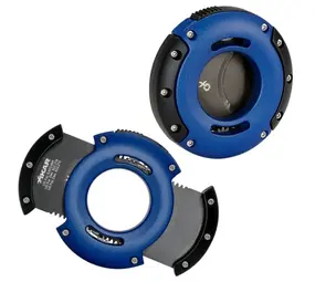 Xikar Xikar - Sigarenknipper - Round XO Cutter Black Blade - Blue Xikar Xikar - Sigarenknipper - Round XO Cutter Black Blade - Blue